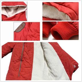 img 1 attached to Gaorui Winter Hooded Jacket Outerwear Boys' Clothing