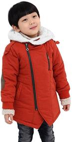 img 2 attached to Gaorui Winter Hooded Jacket Outerwear Boys' Clothing