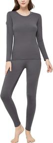 img 4 attached to Starlemon Thermal Underwear Fleece Winter Sports & Fitness in Other Sports