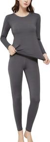 img 3 attached to Starlemon Thermal Underwear Fleece Winter Sports & Fitness in Other Sports