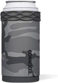 img 2 attached to 🥶 Corkcicle Arctican - Grey Camo Stainless Steel Insulated Can & Bottle Holder: Keep Beverages Chilled With Style!