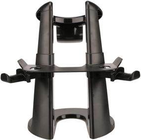 img 3 attached to 🎮 TNE VR Stand Headset and Controller Display Holder Mount Station for Oculus Quest 2/Quest and Rift S - Black: The Perfect Gaming System Organizer