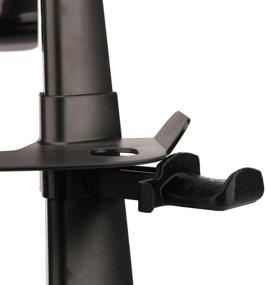 img 1 attached to 🎮 TNE VR Stand Headset and Controller Display Holder Mount Station for Oculus Quest 2/Quest and Rift S - Black: The Perfect Gaming System Organizer