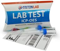 🌊 triton labs icp-oes water test: comprehensive 32 element full panel - saltwater reef testing kit logo