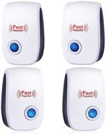 fire tracks limited 4 pack ultrasonic pest repeller: ultimate electronic plug in sonic control for insects, rodents, and more in home, office, warehouse, or hotel logo