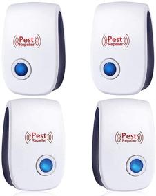 img 4 attached to Fire Tracks Limited 4 Pack Ultrasonic Pest Repeller: Ultimate Electronic Plug in Sonic Control for Insects, Rodents, and More in Home, Office, Warehouse, or Hotel