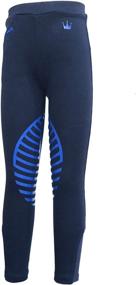 img 4 attached to HR Childs Silicone Riding Breeches Sports & Fitness