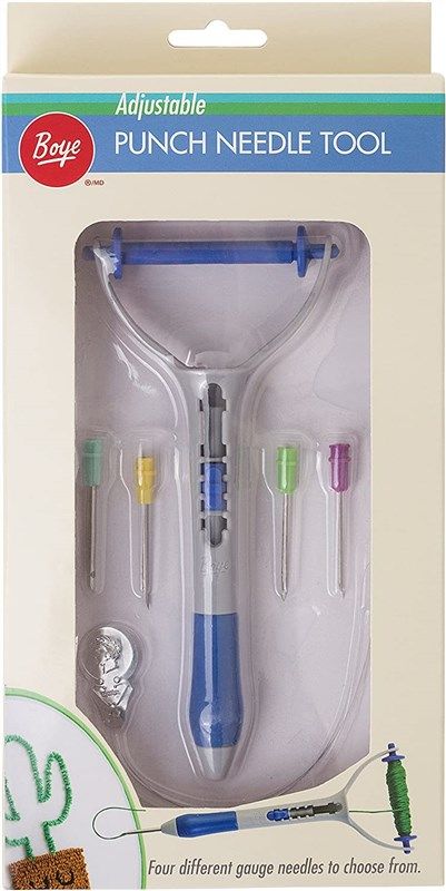 boye 3721010000 조정 가능한 펀치 바늘 로고