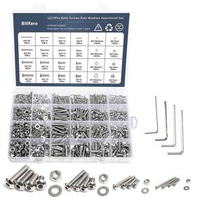 img 4 attached to 🔧 Stainless Steel Wrench Assortment Set - BILLFARO 1220PCS