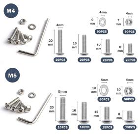 img 2 attached to 🔧 Stainless Steel Wrench Assortment Set - BILLFARO 1220PCS