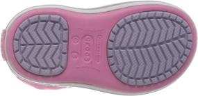 img 1 attached to 👣 Зимняя комфортность: Зимние Crocs Crocband Croslite детские ботинки