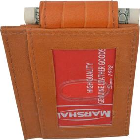 img 1 attached to Genuine Leather Pocket Wallet Magnet Men's Accessories in Wallets, Card Cases & Money Organizers