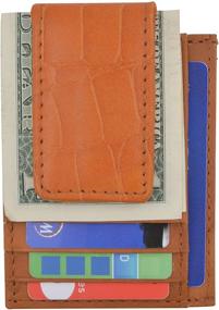 img 4 attached to Genuine Leather Pocket Wallet Magnet Men's Accessories in Wallets, Card Cases & Money Organizers