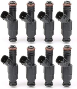 img 4 attached to 🚗 FUEL INJECTORS 0280155849 Compatible for Dodge Jeep 4.7L V8 - Set of 8, REPLACE 53032145AA: MOSTPLUS Product