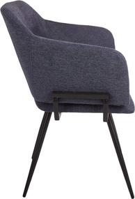 img 2 attached to 💺 Rivet Modern Industrial Home Office Task Chair by Amazon Brand - Charcoal Gray, 21.3" W