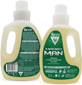 img 3 attached to 👕 Hiketron 5X Ultra Concentrated Mambo Man Laundry Detergent: Long-Lasting Scent & Superior Cleaning Power in 1 Pack (40 fl oz, 54 Loads)