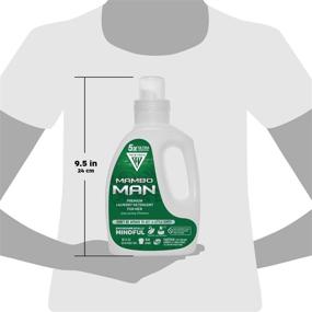 img 2 attached to 👕 Hiketron 5X Ultra Concentrated Mambo Man Laundry Detergent: Long-Lasting Scent & Superior Cleaning Power in 1 Pack (40 fl oz, 54 Loads)