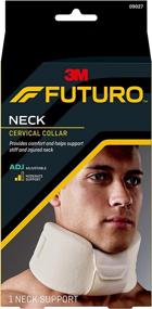 img 4 attached to 🤕 Futuro Cervical Collar: Relieve Pinched Nerves & Neck Tightness with One Size White Collar