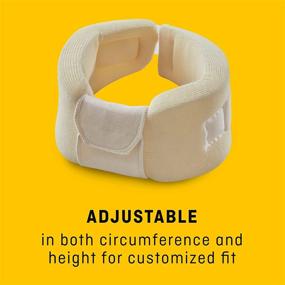 img 1 attached to 🤕 Futuro Cervical Collar: Relieve Pinched Nerves & Neck Tightness with One Size White Collar