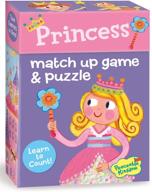 👑 princess number memory game by peaceable kingdom logo