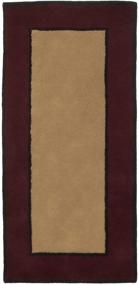 img 4 attached to 🔥 Усилите свою горницу с ковровым изделием Minuteman International Contemporary II Berry Wool Rectangular Rug