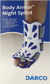 img 4 attached to 💪 Darco Body Armor Night Splint: Enhanced Support and Protection for Restful Recovery