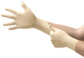 img 4 attached to 🧤 Microflex MF-300-S-Box Diamond Grip Exam Gloves: Small, Latex, Textured Fingers, Pack of 100