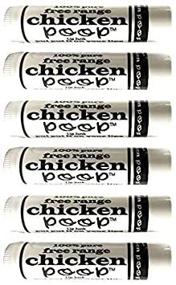 img 2 attached to 🐔 Simone Chickenbone's Chicken Poop Lip Balm - 100% Natural, Moisturizing, and Original Formula for Dry, Chapped Lips - Pack of 6, 0.15 oz