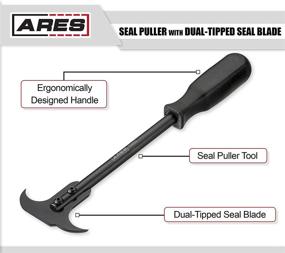 img 2 attached to 🔧 Efficient Dual Hook Tip Seal Puller – Conveniently Remove Oil and Grease Seals from Cars, SUVs, and Light Trucks with ARES 70693