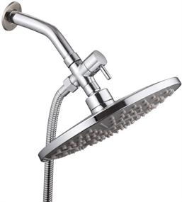 img 3 attached to Premium Three-Way Shower Head Diverter Valve: Hand Shower and Fixed Sprinkler Water Flow Control