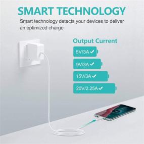 img 2 attached to 💡 Nekteck 45W USB C Wall Charger: Fast Charging Adapter with Power Delivery, MacBook, Dell XPS, Surface Go Compatible