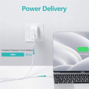 img 3 attached to 💡 Nekteck 45W USB C Wall Charger: Fast Charging Adapter with Power Delivery, MacBook, Dell XPS, Surface Go Compatible