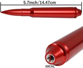 img 3 attached to 🔴 High-Quality Red Bullet Antenna Aerial for Xterra (2000-2015), Titan (2004-2017), Sentra (1987-2006), Sienna (1998-2015), Tundra (2000-2017), Tacoma (1995-2015)