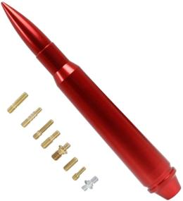 img 4 attached to 🔴 High-Quality Red Bullet Antenna Aerial for Xterra (2000-2015), Titan (2004-2017), Sentra (1987-2006), Sienna (1998-2015), Tundra (2000-2017), Tacoma (1995-2015)