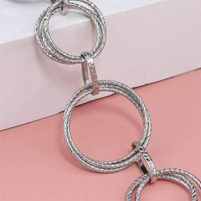 img 2 attached to 🎀 Women's Glamorstar 53 1IN Belt Chain Circle Accessories for Rings