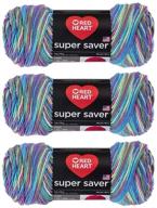 vibrant red heart e300-310 super saver yarn - monet: unleash your creativity! logo