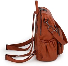 img 1 attached to UTO Backpack Convertible Rucksack Shoulder Women's Handbags & Wallets and Fashion Backpacks