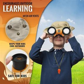 img 2 attached to 🔍 Adventure Bound: Kids Explorer Kit - Binoculars and Education Collide
