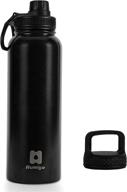 💧 humigo 41oz insulated stainless steel water bottle, bpa free, wide mouth flask with double wall, for outdoor activities логотип