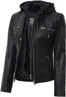 🧥 decrum leather jacket 1303505 bagheria - women's coats, jackets & vests logo