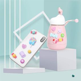 img 1 attached to 🍬 FENGWANGLI Assorted Kawaii Candy Sweet Charms – Perfect for Crafts, Slime, DIY Resin & Candy Set Ornaments – 50-Piece Set