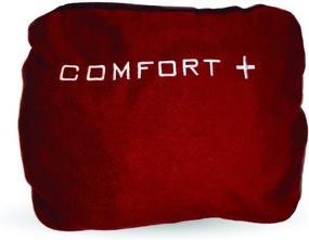 img 2 attached to 🚂 Бордовое покрывало ComfortPlus Premium Microfleece 3 в 1 для путешествий