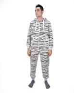 ultimate comfort and style: noroze xxl skeleton jumpsuit pajamas for men logo