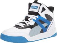 puma men's shadow silver backcourt shoes - fashion sneakers for style and comfort logo