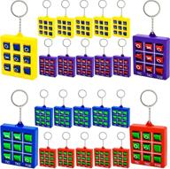 haconba tic tac toe keychain portable backpack logo