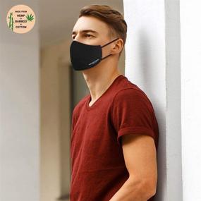 img 1 attached to 🌿 Kenneth Cole Hemp Mask: Eco-Friendly Protection and Style Combined