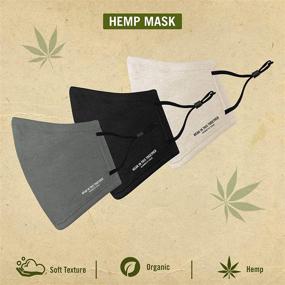 img 2 attached to 🌿 Kenneth Cole Hemp Mask: Eco-Friendly Protection and Style Combined