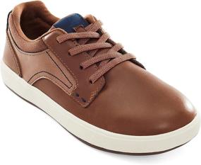 img 4 attached to 👞 Boys' Brown Oxford Shoes by Stride Rite