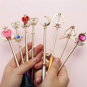 img 2 attached to 8Pcs Sailor Makeup Brushes Champaign