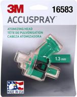 💚 3m accuspray atomizing head 16583: versatile green spray tip – 1.3mm precision logo